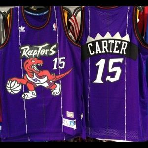 VINCE CARTER RAPTORS JERSEY HARDWOOD CLASSICS
